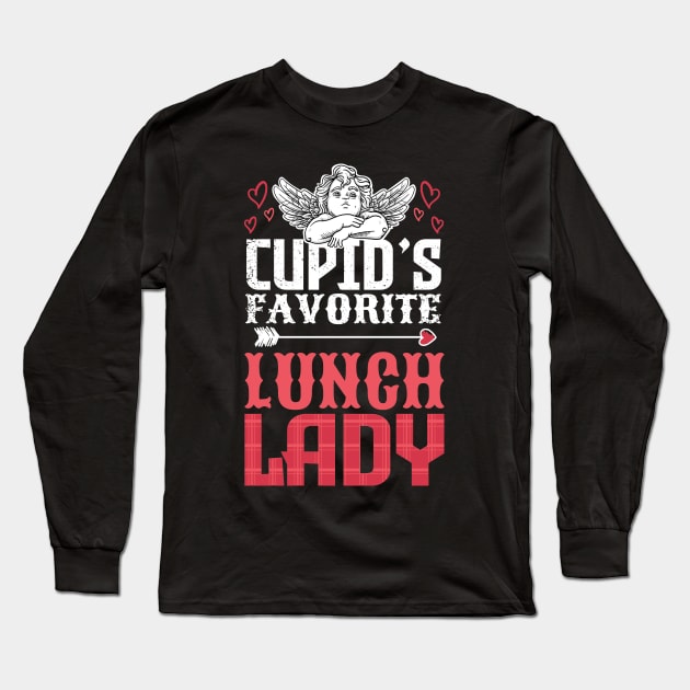 Cupid's favorite lunch lady Long Sleeve T-Shirt by captainmood